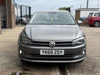 USED 2019 69 VOLKSWAGEN POLO 1.0 TSI GPF SE Hatchback 5 Door Petrol Manual Grey Euro 6 PARK SENSORS+AUTO LIGHTS+DUAL USB