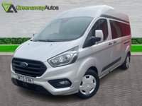 USED 2023 73 FORD TRANSIT CUSTOM 2.0 320 EcoBlue Trend Kombi Double Cab 5dr Diesel Auto L2 H2 Euro 6 (s/s) (9 Seat) (130 ps) GREAT VALUE MUST BE SEEN