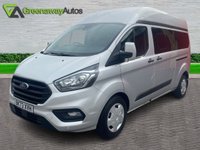 USED 2023 73 FORD TRANSIT CUSTOM 2.0 320 EcoBlue Trend Kombi Double Cab 5dr Diesel Auto L2 H2 Euro 6 (s/s) (9 Seat) (130 ps) GREAT VALUE MUST BE SEEN