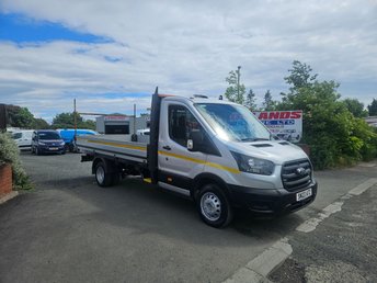 2022 FORD TRANSIT 350 LEADER DROPSIDE PICKUP 130BHP RWD L4H1 LWB 2.0 86K ULEZ FREE ZONE £15950.00