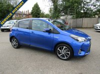 USED 2020 20 TOYOTA YARIS 1.5 VVT-h Y20 Bi-tone Hatchback 5dr Petrol Hybrid E-CVT Automatic Euro 6 (s/s) (100 ps) LOW MILEAGE SELF CHARGING HYBRID,,,GREAT ECONOMY,,,SPEC INCLUDES SAT NAV,,,REVERSING CAMERA,,,CRUISE CONTROL AND MUCH MORE,,,SERVICE HISTORY,,,PARTS AND LABOUR WARRANTY INCLUDED,,,,NEW M.O.T AND SERVICE BEFORE COLLECTION.