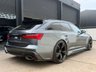 USED 2020 70 AUDI RS6 AVANT 4.0 TFSI V8 Carbon Black Estate 5dr Petrol Tiptronic quattro Euro 6 (s/s) (600 ps) RS AIR SUSP+REAR W S+FASH+2 OWNERS+