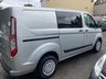 USED 2019 69 FORD TRANSIT CUSTOM 2.0 320 EcoBlue Trend Crew Van Double Cab 5dr Diesel Manual L1 H1 Euro 6 (s/s) (6 Seat) (105 ps) 320 TREND DCIV ECOBLUE 6 seater crew van low miles