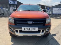 USED 2014 14 FORD RANGER 3.2 TDCi Wildtrak Pickup Double Cab 4dr Diesel Manual 4WD Euro 5 (200 ps)  No Vat No Vat No Vat  
