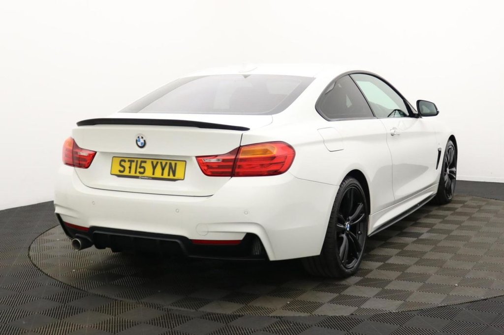 USED 2015 15 BMW 4 SERIES 2.0 418d M Sport Coupe 2dr Diesel Auto Euro 6 (s/s) (150 ps) Sat Nav, Leather, 19"Alloy