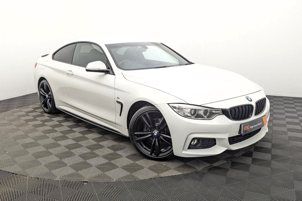 USED 2015 15 BMW 4 SERIES 2.0 418d M Sport Coupe 2dr Diesel Auto Euro 6 (s/s) (150 ps) Sat Nav, Leather, 19"Alloy