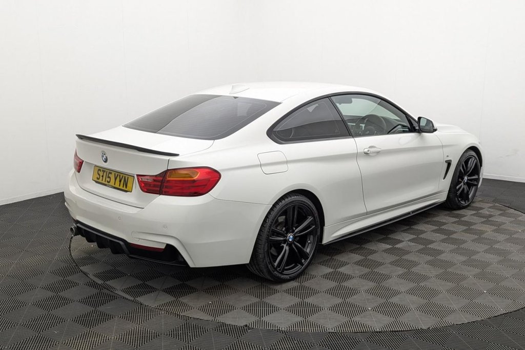 USED 2015 15 BMW 4 SERIES 2.0 418d M Sport Coupe 2dr Diesel Auto Euro 6 (s/s) (150 ps) Sat Nav, Leather, 19"Alloy
