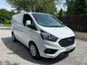 USED 2018 18 FORD TRANSIT CUSTOM 2.0 300 EcoBlue Limited Panel Van 5dr Diesel Manual L1 H1 Euro 6 (130 ps) 