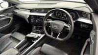 USED 2021 71 AUDI E-TRON 55 Black Edition Sportback 5dr Electric Auto quattro 95kWh (11kW Charger) (408 ps) 