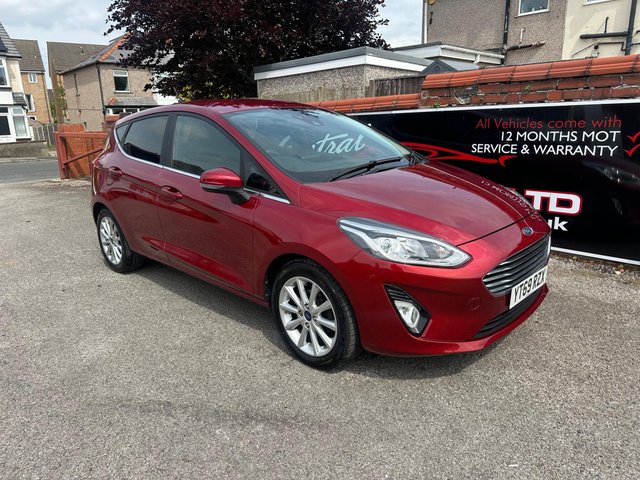 View our Ford Fiesta 1.0T EcoBoost GPF Titanium Hatchback 5dr Petrol Manual Euro 6 (s/s) (100 ps)