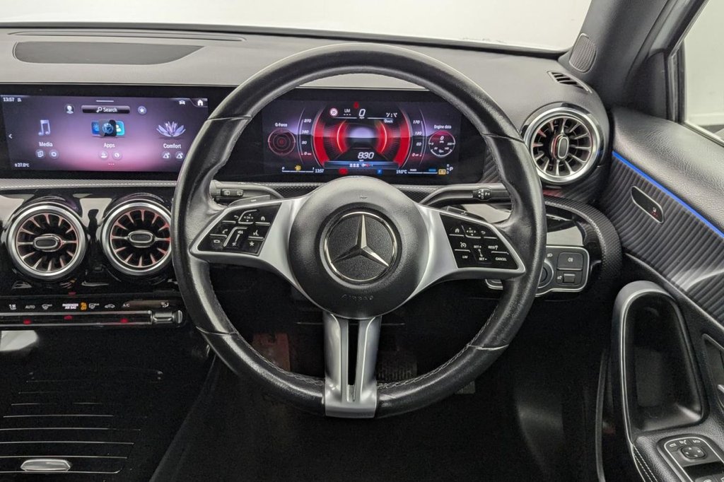 USED 2023 23 MERCEDES-BENZ A-CLASS 1.3 A200h MHEV Sport (Executive) Hatchback 5dr Petrol Hybrid 7G-DCT Euro 6 (s/s) (177 ps) Sat Nav, Camera, 17" Alloys