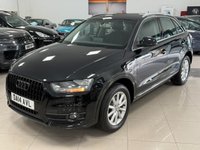 USED 2014 14 AUDI Q3 1.4 TFSI SE SUV 5dr Petrol Manual Euro 6 (s/s) (150 ps) AMAZING SERVICE HISTORY 2 KEYS + GREAT VALUE FOR MONEY AUDI Q3!