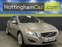 USED 2011 60 VOLVO S60 2.4 D5 SE Lux Saloon 4dr Diesel Geartronic Euro 5 (205 ps) ****LOW MILEAGE****