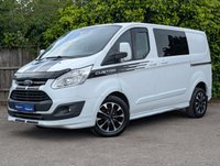 USED 2017 17 FORD TRANSIT CUSTOM 2.0 TDCi 290 Sport Combi Van 6dr Diesel Manual L1 H1 (165 g/km, 168 bhp) Low Mileage For Year + Alloy Wheels