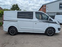 USED 2017 17 FORD TRANSIT CUSTOM 2.0 TDCi 290 Sport Combi Van 6dr Diesel Manual L1 H1 (165 g/km, 168 bhp) Low Mileage For Year + Alloy Wheels