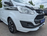 USED 2017 17 FORD TRANSIT CUSTOM 2.0 TDCi 290 Sport Combi Van 6dr Diesel Manual L1 H1 (165 g/km, 168 bhp) Low Mileage For Year + Alloy Wheels