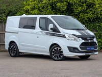 USED 2017 17 FORD TRANSIT CUSTOM 2.0 TDCi 290 Sport Combi Van 6dr Diesel Manual L1 H1 (165 g/km, 168 bhp) Low Mileage For Year + Alloy Wheels