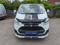 USED 2017 17 FORD TRANSIT CUSTOM 2.0 TDCi 290 Sport Combi Van 6dr Diesel Manual L1 H1 (165 g/km, 168 bhp) Low Mileage For Year + Alloy Wheels