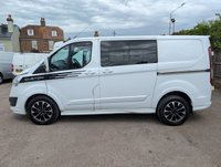 USED 2017 17 FORD TRANSIT CUSTOM 2.0 TDCi 290 Sport Combi Van 6dr Diesel Manual L1 H1 (165 g/km, 168 bhp) Low Mileage For Year + Alloy Wheels