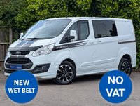 USED 2017 17 FORD TRANSIT CUSTOM 2.0 TDCi 290 Sport Combi Van 6dr Diesel Manual L1 H1 (165 g/km, 168 bhp) NO VAT+NEW WET BELT