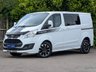USED 2017 17 FORD TRANSIT CUSTOM 2.0 TDCi 290 Sport Combi Van 6dr Diesel Manual L1 H1 (165 g/km, 168 bhp) Low Mileage For Year + Alloy Wheels