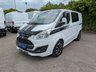 USED 2017 17 FORD TRANSIT CUSTOM 2.0 TDCi 290 Sport Combi Van 6dr Diesel Manual L1 H1 (165 g/km, 168 bhp) Low Mileage For Year + Alloy Wheels