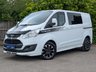 USED 2017 17 FORD TRANSIT CUSTOM 2.0 TDCi 290 Sport Combi Van 6dr Diesel Manual L1 H1 (165 g/km, 168 bhp) Low Mileage For Year + Alloy Wheels