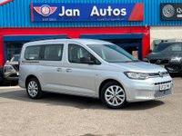 USED 2022 22 VOLKSWAGEN CADDY MAXI 2.0 TDI Life DSG Euro 6 (s/s) 5dr AppleCarPlay+7seat+1owner+Ulez