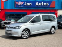 USED 2022 22 VOLKSWAGEN CADDY MAXI 2.0 TDI Life DSG Euro 6 (s/s) 5dr AppleCarPlay+7seat+1owner+Ulez