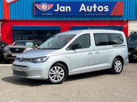 USED 2022 22 VOLKSWAGEN CADDY MAXI 2.0 TDI Life DSG Euro 6 (s/s) 5dr AppleCarPlay+7seat+1owner+Ulez