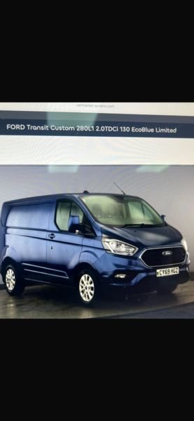 View our FORD TRANSIT CUSTOM