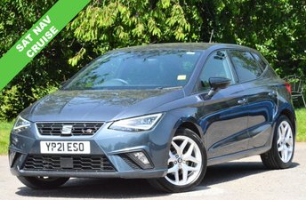 2021 SEAT IBIZA 1.0 TSI FR Hatchback 5dr Petrol Manual Euro 6 (s/s) (110 ps) &pound;12299.00