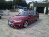 USED 2016 16 AUDI A4 AVANT 2.0 TDI S line Estate 5dr Diesel S Tronic Euro 6 (s/s) (150 ps) OBER 50 CXARS IN STOCK