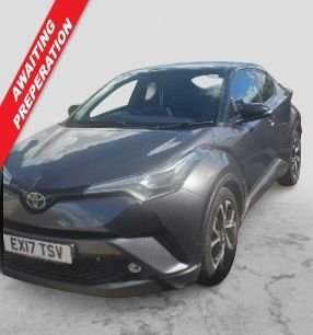 2017 17 TOYOTA C-HR 1.8 VVT-h Dynamic SUV 5dr Petrol Hybrid CVT Euro 6 (s/s) (122 ps) 
