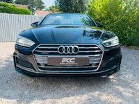 USED 2018 67 AUDI A5 CABRIOLET 2.0 TFSI S line Convertible 2dr Petrol S Tronic quattro Euro 6 (s/s) (252 ps) Award Winning Used Car Dealer Essex