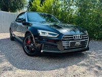 USED 2018 67 AUDI A5 CABRIOLET 2.0 TFSI S line Convertible 2dr Petrol S Tronic quattro Euro 6 (s/s) (252 ps) Award Winning Used Car Dealer Essex