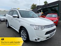 USED 2015 15 MITSUBISHI OUTLANDER 2.0h 12kWh GX3h SUV 5dr Petrol Plug-in Hybrid CVT 4WD Euro 5 (s/s) (200 ps) SUPPLIED WITH  AA WARRANTY