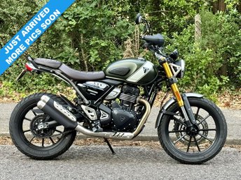 2024 TRIUMPH Scrambler 400 X 400 Modern Classics Petrol Manual X-ring Euro 5 (40 ps) &pound;4695.00