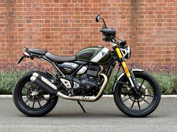 2024 TRIUMPH Scrambler 400 X 400 Modern Classics Petrol Manual X-ring Euro 5 (40 ps) &pound;4695.00
