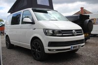 USED 2018 18 VOLKSWAGEN TRANSPORTER 2.0 TDI T28 BlueMotion Tech Highline Campervan 5dr Diesel Manual FWD SWB Euro 6 (s/s) (150 ps) 5 Seats 5 Seat belts 4 Berth