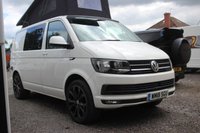 USED 2018 18 VOLKSWAGEN TRANSPORTER 2.0 TDI T28 BlueMotion Tech Highline Campervan 5dr Diesel Manual FWD SWB Euro 6 (s/s) (150 ps) 5 Seats 5 Seat belts 4 Berth