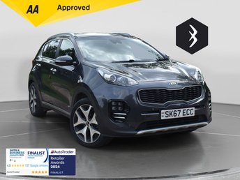 2017 KIA SPORTAGE 2.0 CRDi GT-Line SUV 5dr Diesel Manual AWD Euro 6 (134 bhp) £8000.00
