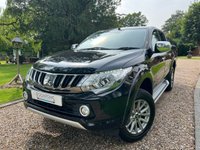 USED 2017 17 MITSUBISHI L200 2.4 DI-D DC Warrior Pickup Double Cab 4dr Diesel Manual 4WD Euro 6 (178 ps) # SAT NAV # EURO 6 # NO VAT #