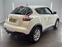 USED 2017 17 NISSAN JUKE 1.5 dCi N-Connecta SUV 5dr Diesel Manual Euro 6 (s/s) (110 ps) 17'' ALLOY WHEELS ,REAR REVERSE CAMERA , SAT NAV , BLUETOOTH , BLACK LEATHER/CLOTH INTERIOR , SERVICE HISTORY X 6 - LATEST JULY 2026