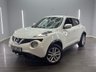 USED 2017 17 NISSAN JUKE 1.5 dCi N-Connecta SUV 5dr Diesel Manual Euro 6 (s/s) (110 ps) 17'' ALLOY WHEELS ,REAR REVERSE CAMERA , SAT NAV , BLUETOOTH , BLACK LEATHER/CLOTH INTERIOR , SERVICE HISTORY X 6 - LATEST JULY 2026