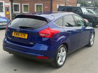 USED 2016 16 FORD FOCUS 1.0T EcoBoost Titanium Hatchback 5dr Petrol Auto Euro 6 (s/s) (125 ps) PARKING SENSORS - NAVIGATION