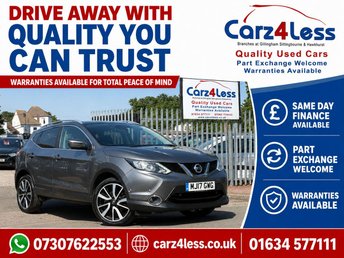 2017 NISSAN QASHQAI 1.5 dCi Tekna 2WD Euro 6 (s/s) 5dr £7999.00