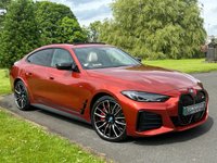 USED 2023 23 BMW I4 M50 83.9kWh Gran Coupe 5dr Electric Auto 4WD (544 ps) TECH PACK+COMFORT PACK+SUNROOF