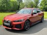 USED 2023 23 BMW I4 M50 83.9kWh Gran Coupe 5dr Electric Auto 4WD (544 ps) TECH PACK+COMFORT PACK+SUNROOF