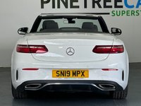 USED 2019 19 MERCEDES-BENZ E-CLASS 2.0 E300 GPF AMG Line Cabriolet 2dr Petrol G-Tronic+ Euro 6 (s/s) (245 ps) 